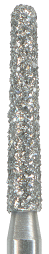 Бор FG алмазный. Конус удлиненный с закруглённым концом (856L) 1шт. OkoDent